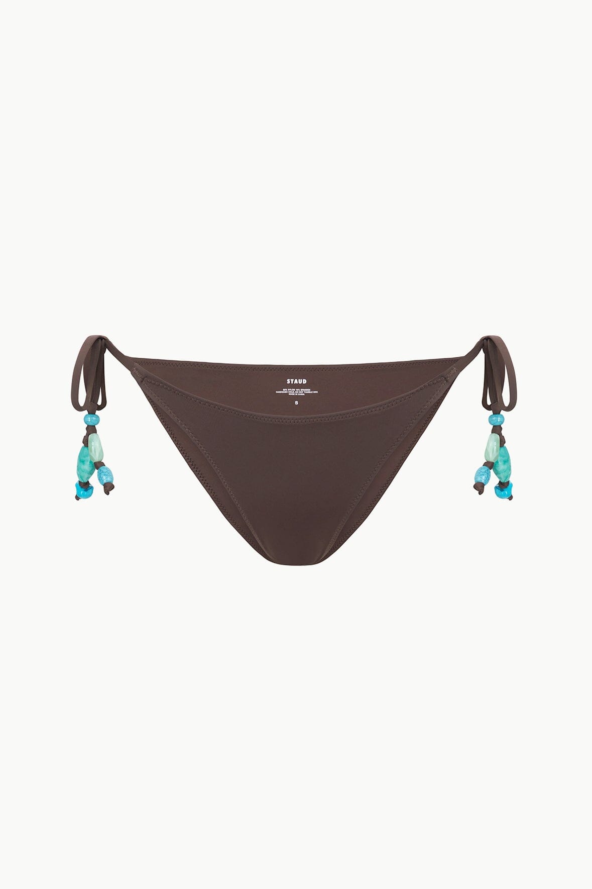 Image SISLEY SIDE TIE BIKINI BOTTOM | DARK CHOCOLATE 5 of 5 and Clicking this image will trigger a zoom pop-up