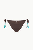 Image SISLEY SIDE TIE BIKINI BOTTOM | DARK CHOCOLATE 5 of 5