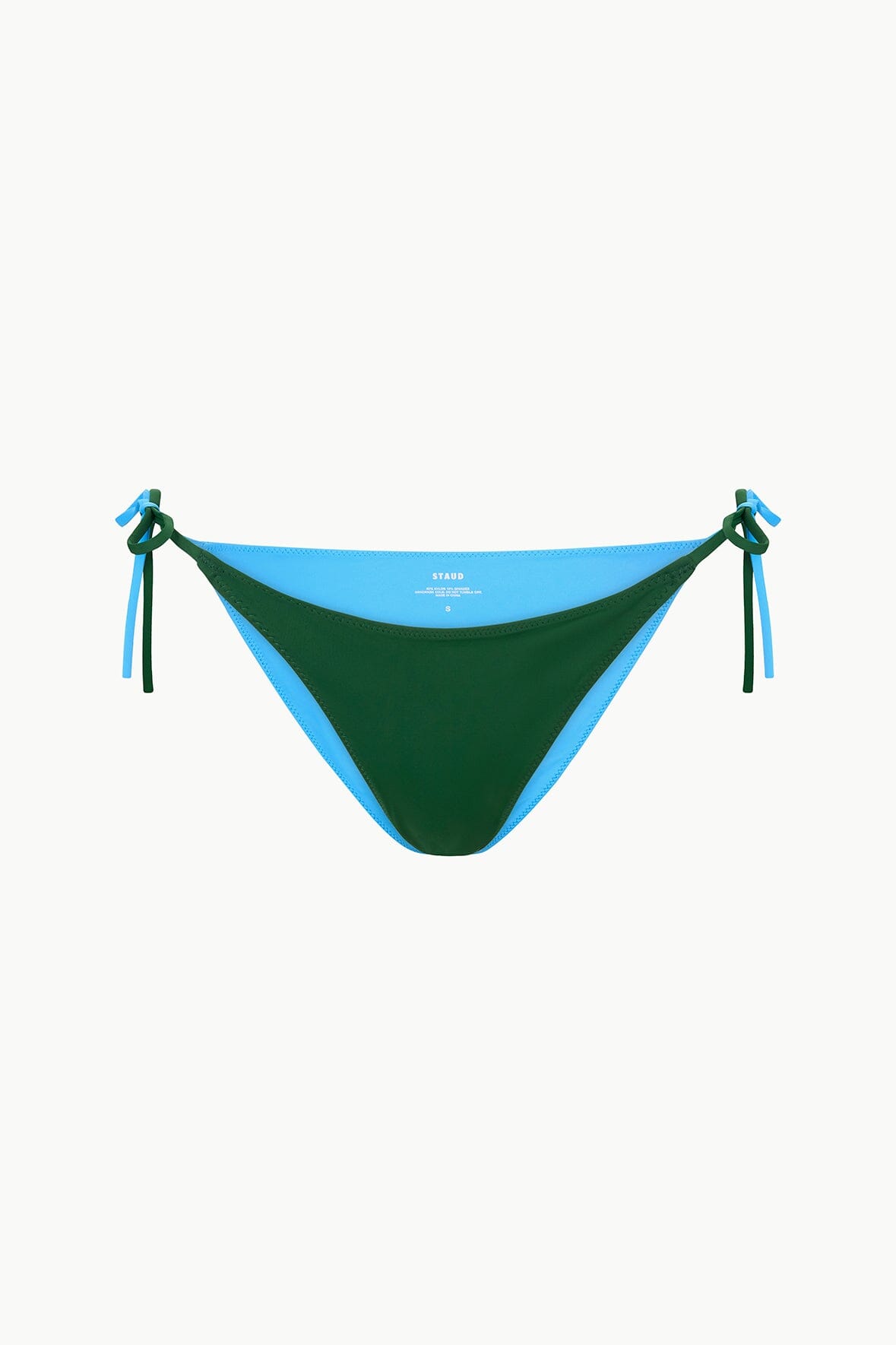 Image SISLEY SIDE TIE BIKINI BOTTOM | JUNGLE SKY 4 of 4 and Clicking this image will trigger a zoom pop-up