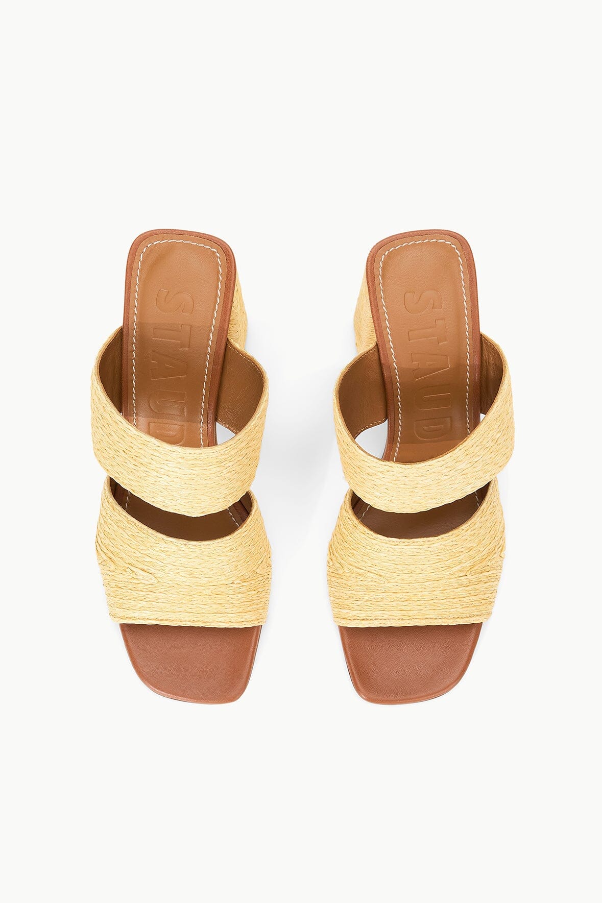 Image SKYLAR HEEL | NATURAL RAFFIA 7 of 8 and Clicking this image will trigger a zoom pop-up