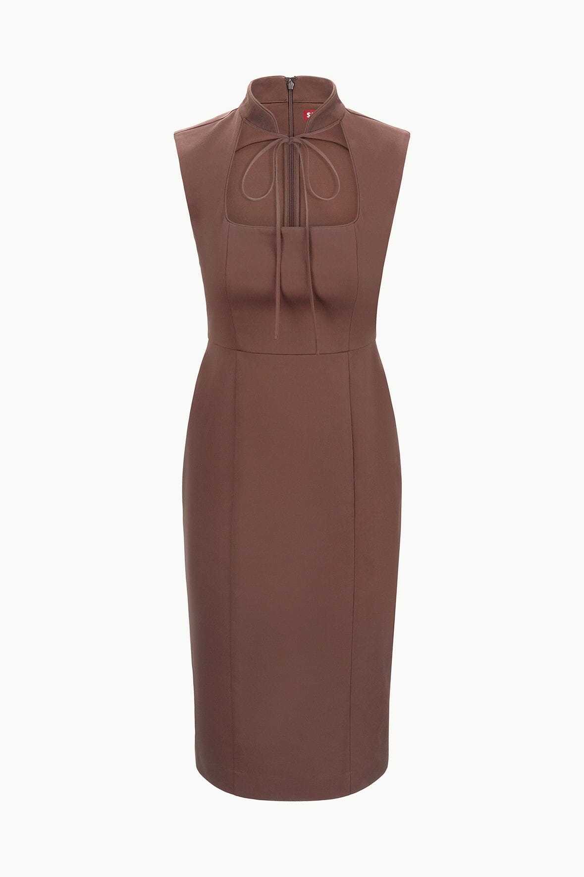 Image MARIANO DRESS | DARK CHOCOLATE 5 of 5 and Clicking this image will trigger a zoom pop-up