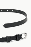 Image SLIM MOON BUCKLE BELT - 13MM | BLACK SILVER 3 of 4