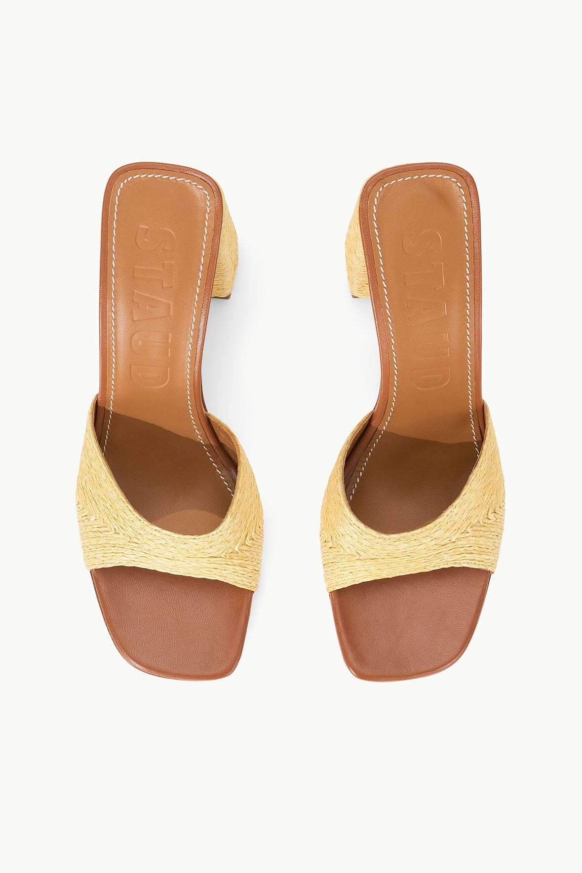 Image SLOANE HEEL | NATURAL RAFFIA 6 of 7 and Clicking this image will trigger a zoom pop-up