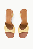 Image SLOANE HEEL | NATURAL RAFFIA 6 of 7