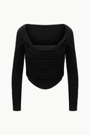 Image SOLANA TOP | BLACK 5 of 5