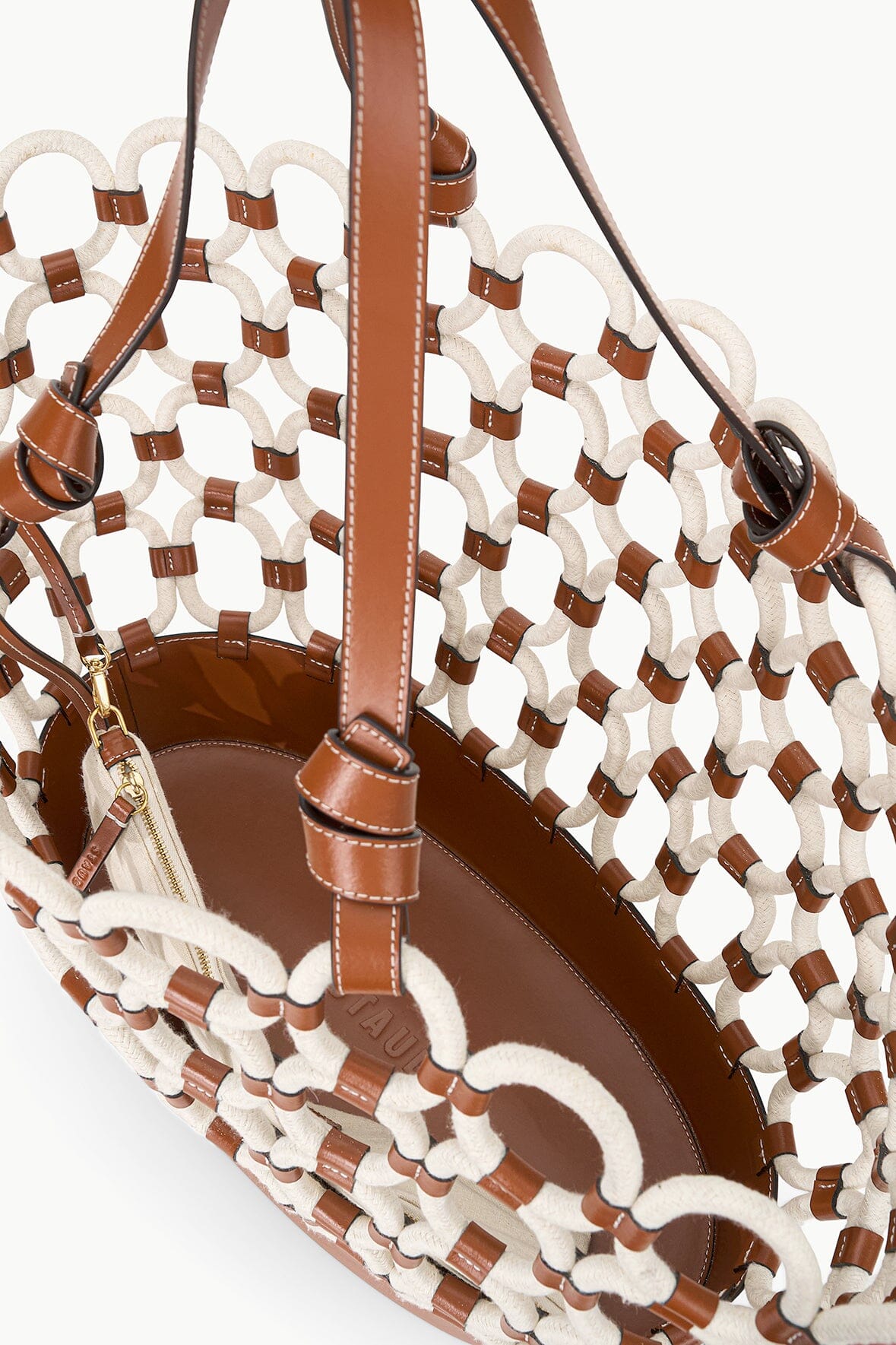 Image SQUILLO ROPE TOTE BAG | PAPER TAN 7 of 8 and Clicking this image will trigger a zoom pop-up