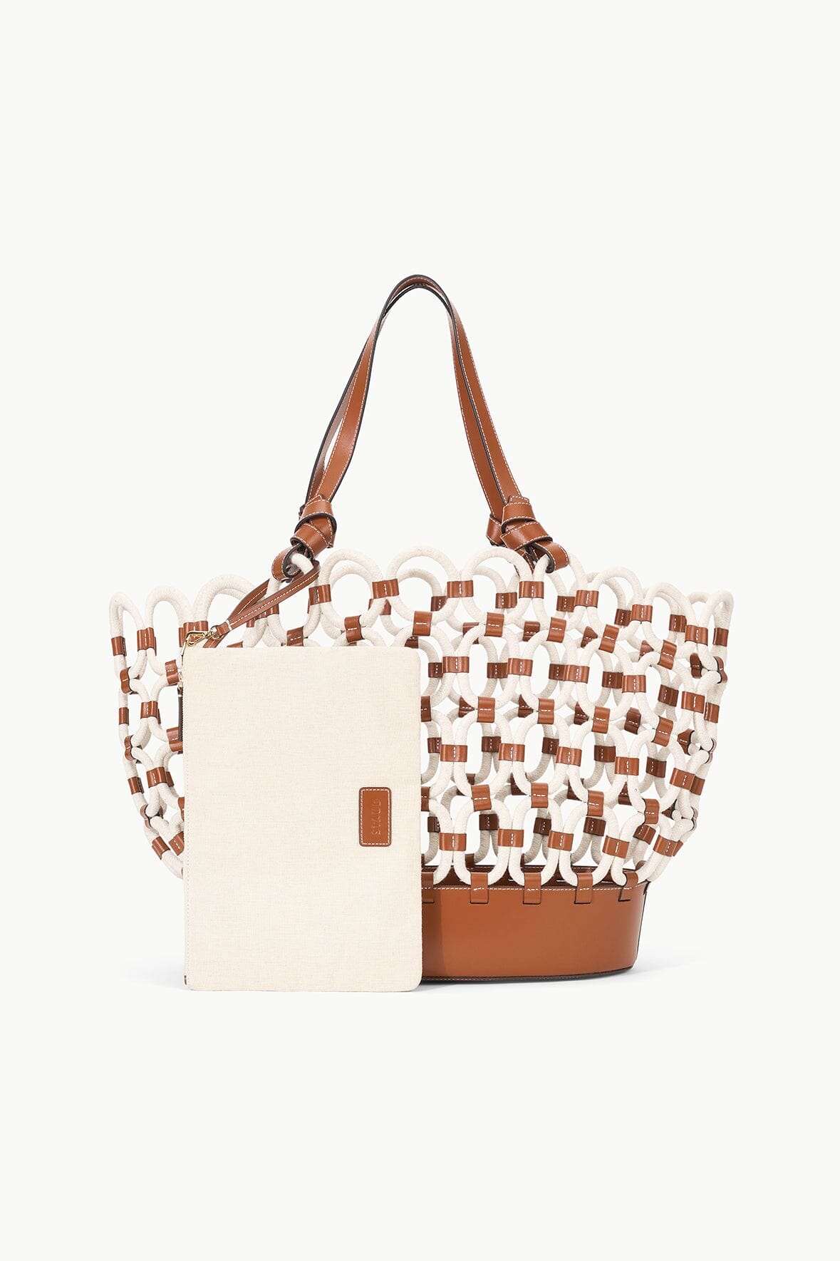 Image SQUILLO ROPE TOTE BAG | PAPER TAN 5 of 8 and Clicking this image will trigger a zoom pop-up