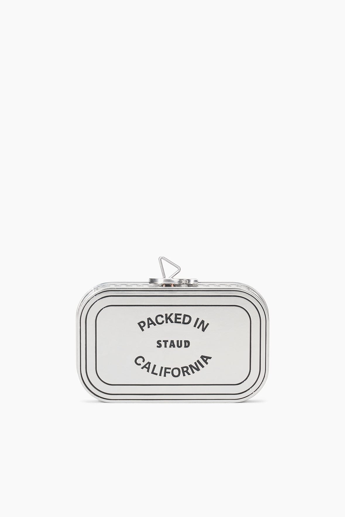 Image STAUDINES TIN CLUTCH | SILVER MULTI 3 of 10 and Clicking this image will trigger a zoom pop-up