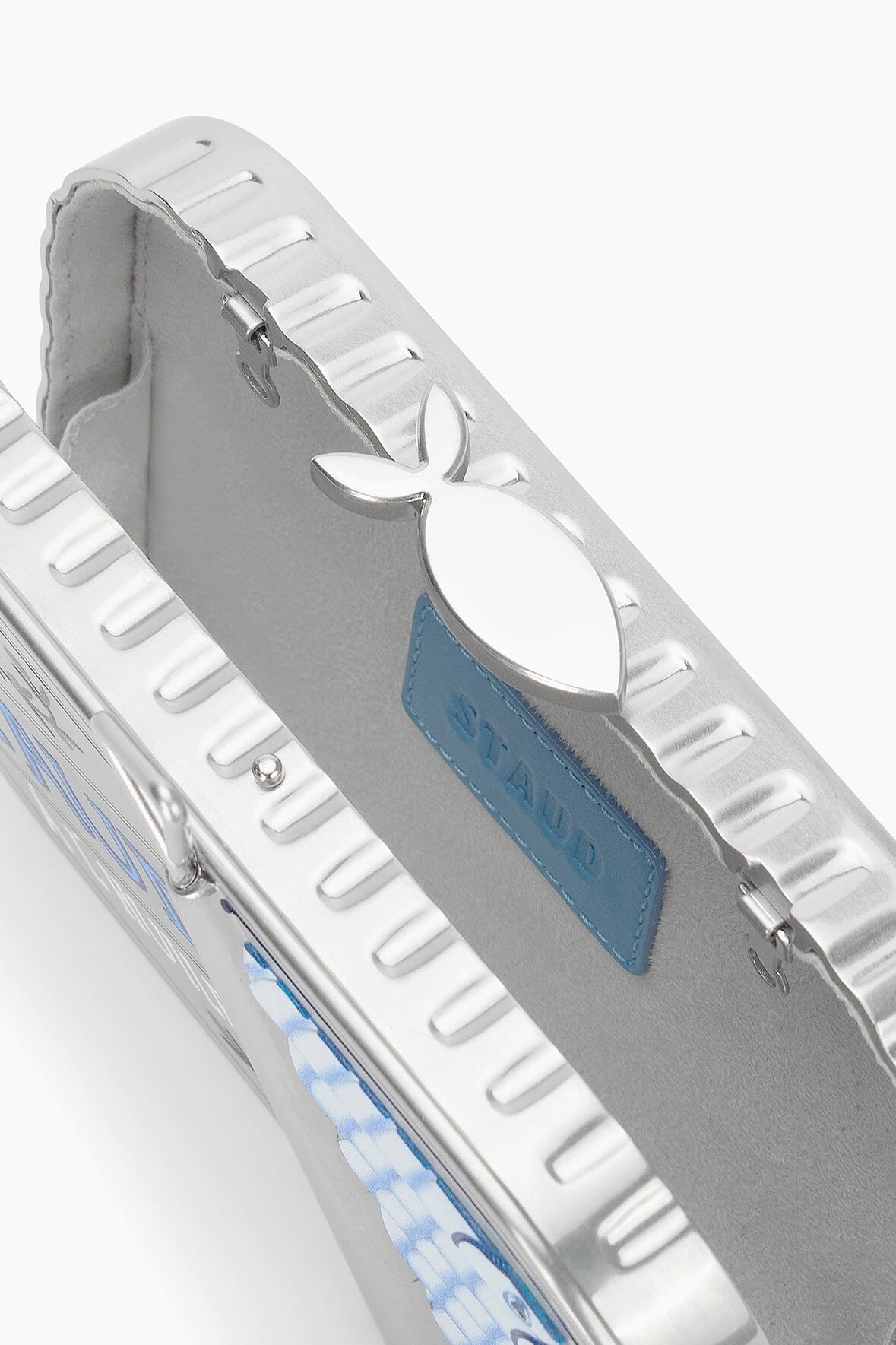 Image STAUDINES TIN CLUTCH | SILVER MULTI 7 of 10 and Clicking this image will trigger a zoom pop-up