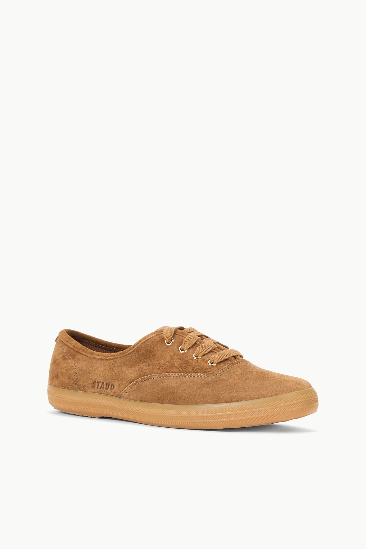 STAUD x Keds Champion Suede Lace Up Sneakers