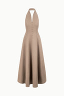 Image STELLA DRESS | TAUPE 7 of 7