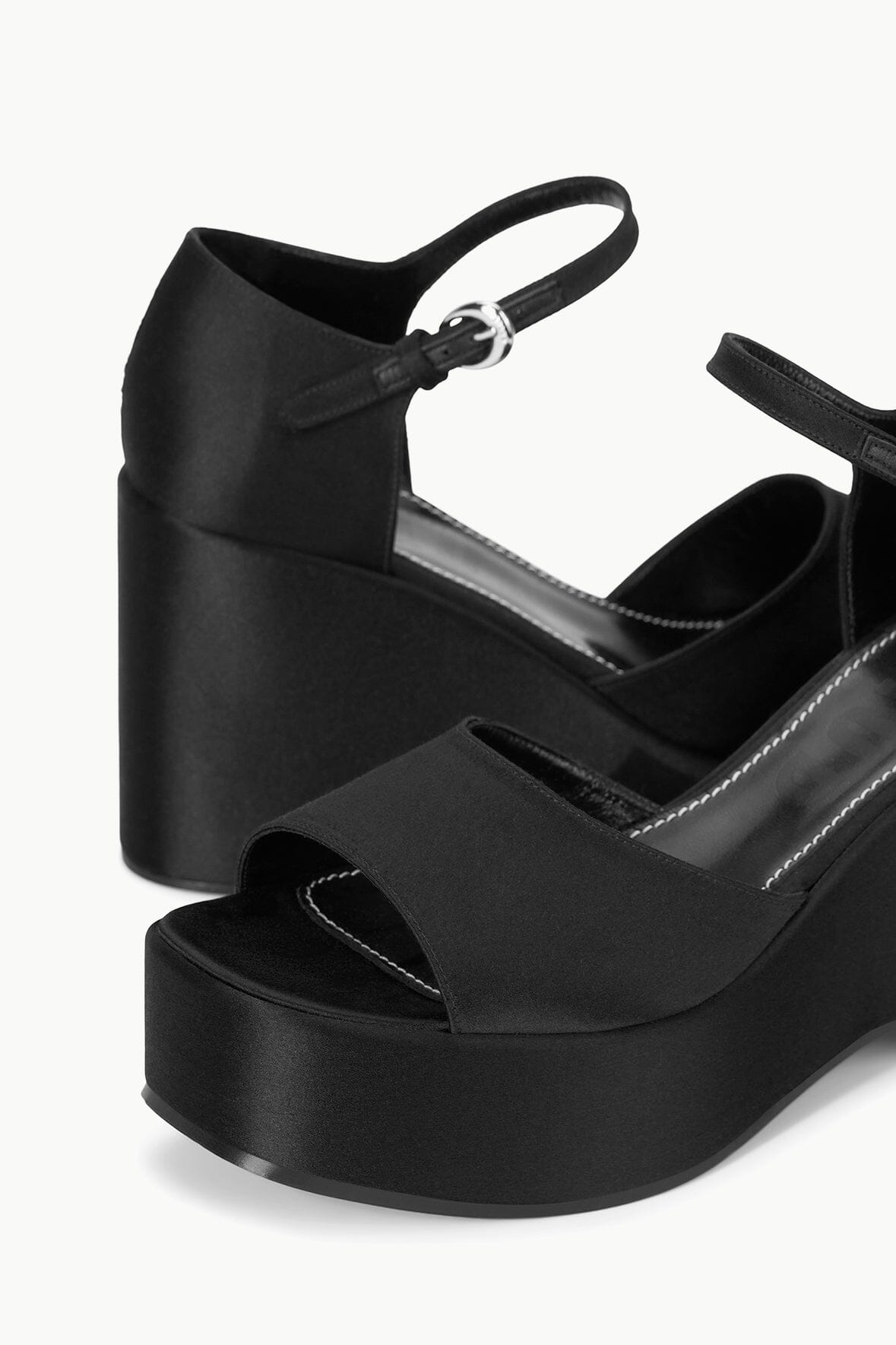 Image STELLA PLATFORM SANDAL | BLACK 6 of 7 and Clicking this image will trigger a zoom pop-up