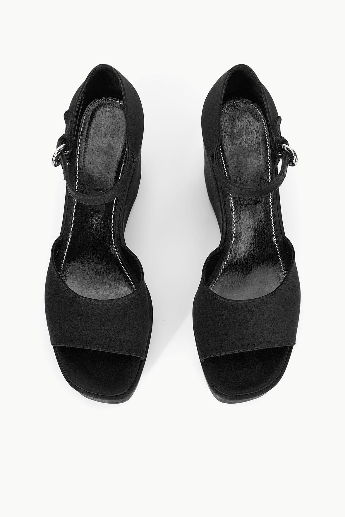 Image STELLA PLATFORM SANDAL | BLACK 7 of 7 and Clicking this image will trigger a zoom pop-up