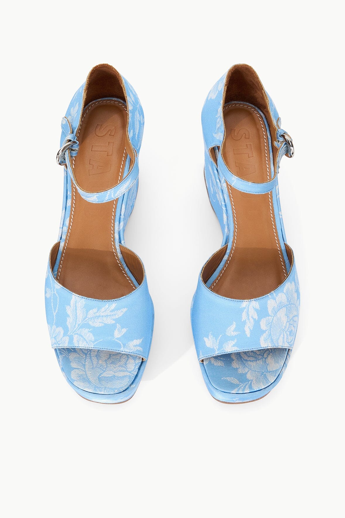 Image STELLA PLATFORM SANDAL | BLUE ROSE 7 of 7 and Clicking this image will trigger a zoom pop-up