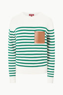 Image SUNSET SWEATER | VERT BRETON STRIPE 5 of 5