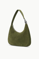 Image SYLVIE SHOULDER BAG | AVOCADO SUEDE 3 of 6