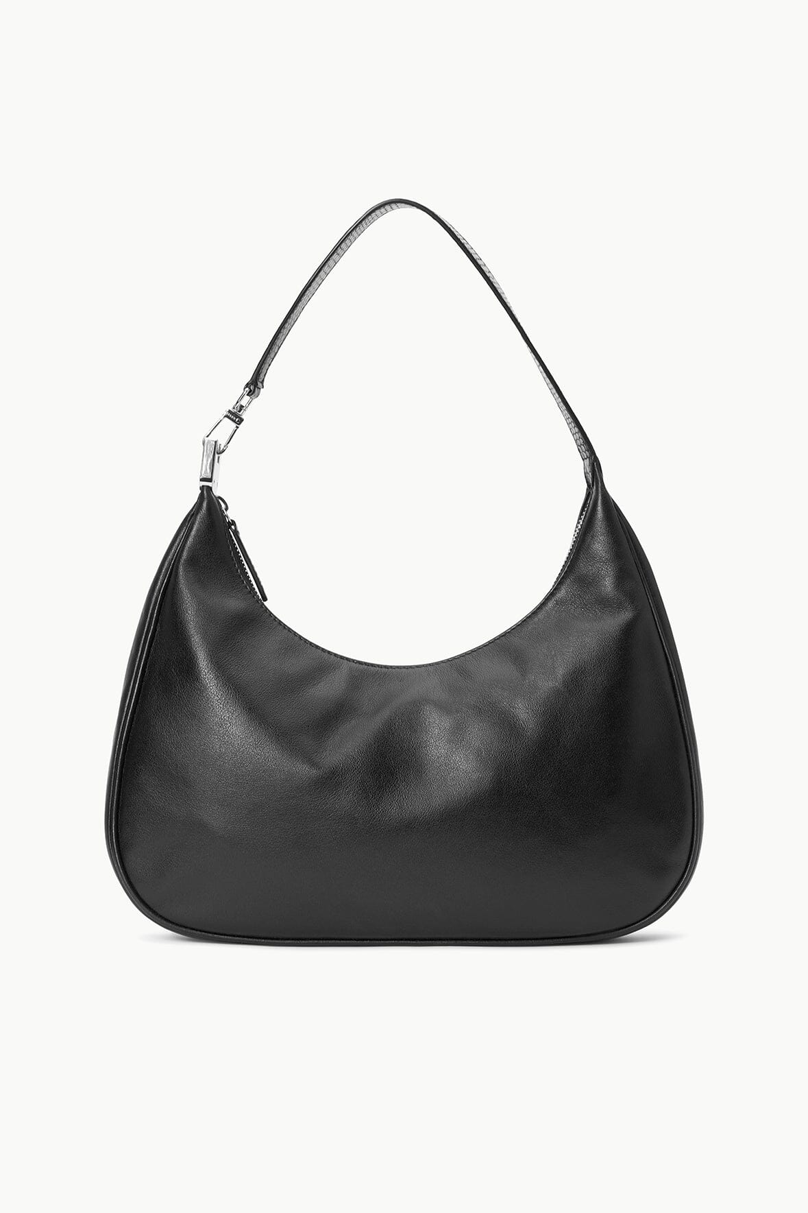 Image SYLVIE SHOULDER BAG | BLACK 1 of 4 and Clicking this image will trigger a zoom pop-up