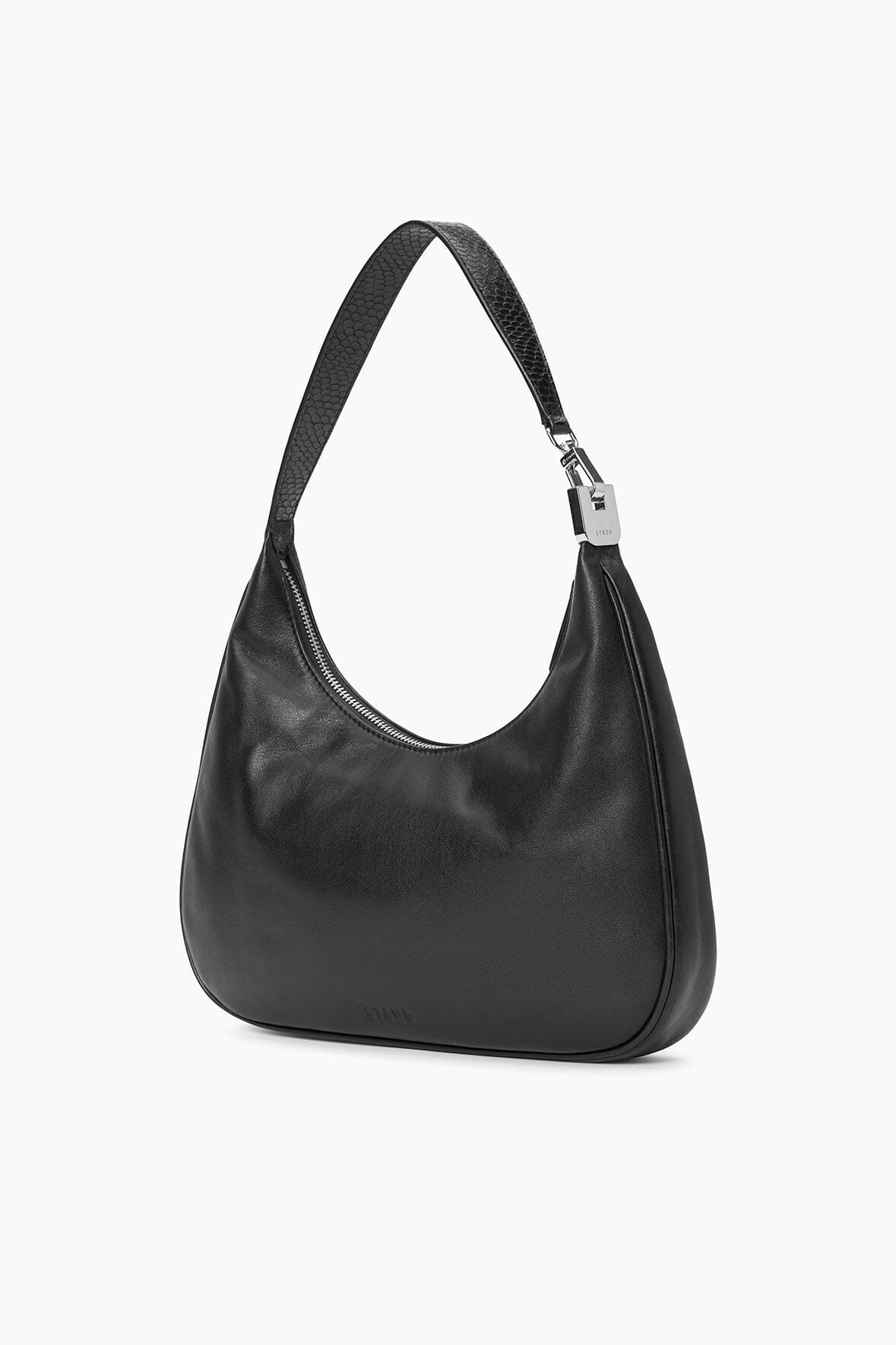 Image SYLVIE SHOULDER BAG | BLACK 2 of 4 and Clicking this image will trigger a zoom pop-up