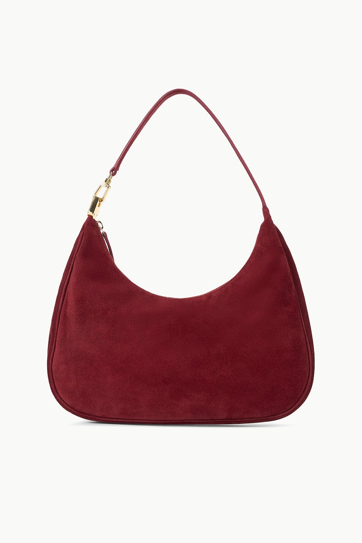 Image SYLVIE SHOULDER BAG | PINOT SUEDE 1 of 6 and Clicking this image will trigger a zoom pop-up