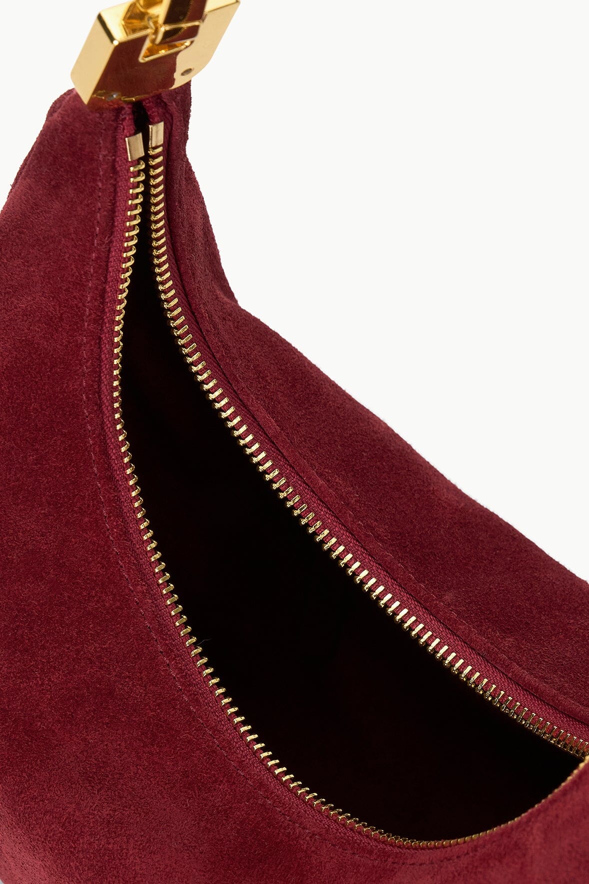 Image SYLVIE SHOULDER BAG | PINOT SUEDE 5 of 6 and Clicking this image will trigger a zoom pop-up