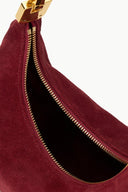 Image SYLVIE SHOULDER BAG | PINOT SUEDE 5 of 6