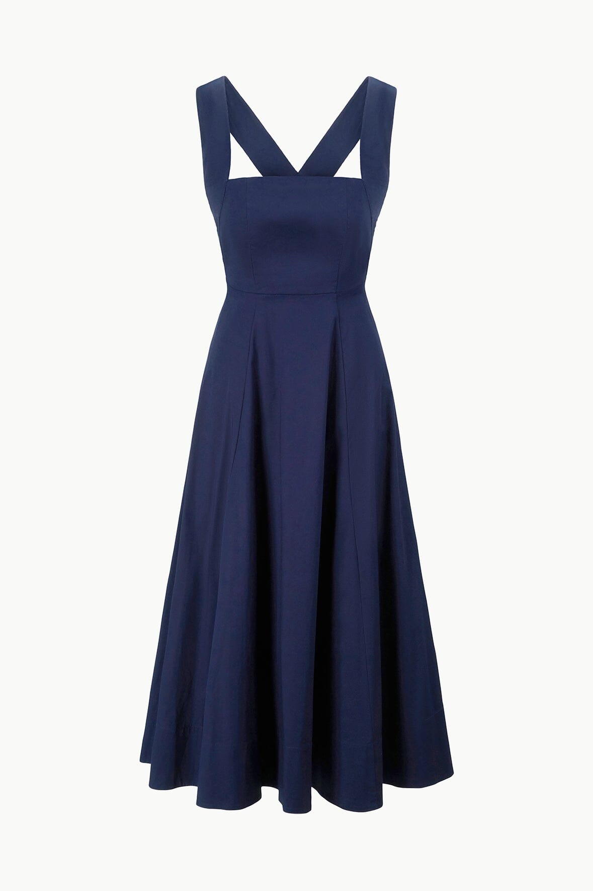 Image TERESA DRESS | NAVY 5 of 5 and Clicking this image will trigger a zoom pop-up