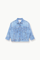 CUSTOM STAUD x C.BONZ THE BIGGEST JEAN JACKET | MID BLUE