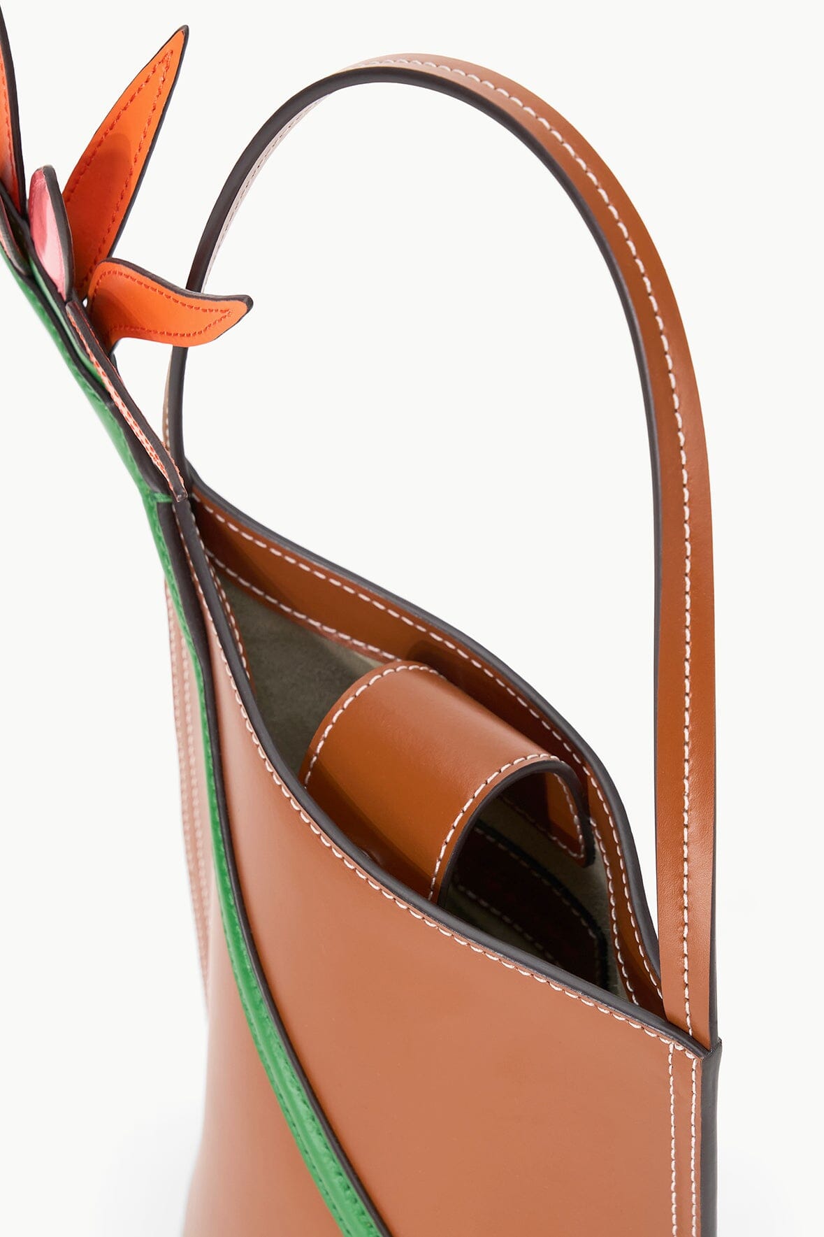 Image THE BIRD OF PARADISE BAG | TAN 4 of 5 and Clicking this image will trigger a zoom pop-up