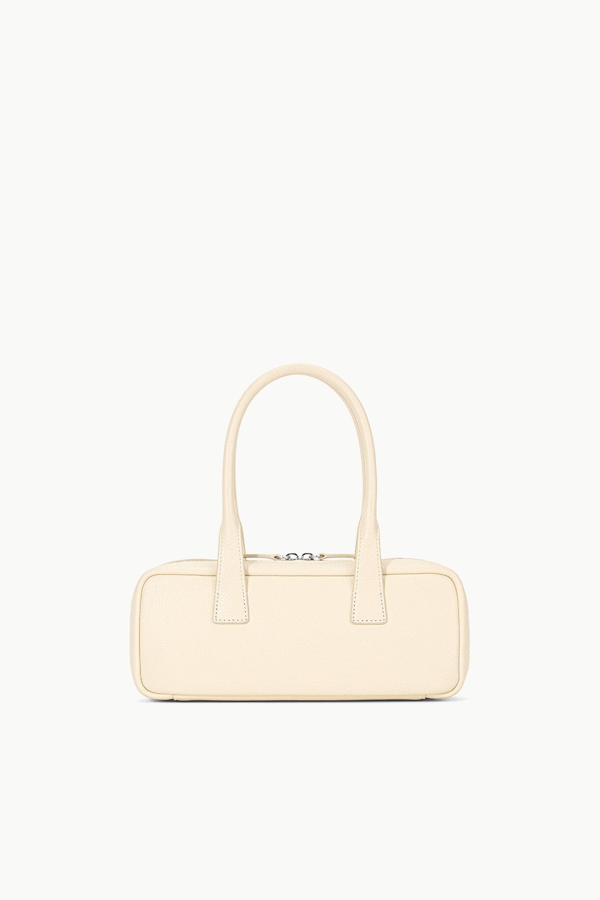 STAUD MINI SADDLE BAG high quality IN CREAM