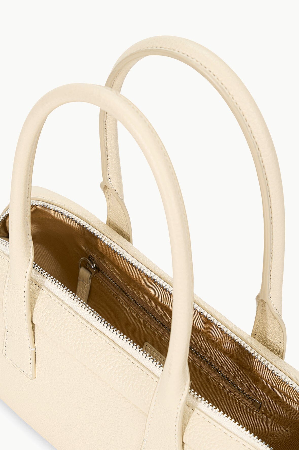 Image THE DUDE SHOULDER BAG | CREAM 6 of 6 and Clicking this image will trigger a zoom pop-up