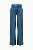 Image STAUD + WRANGLER THE LOOSE JEAN | INDIGO WASH 6 of 6