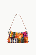 Image TIMMY BEADED SHOULDER BAG | MULTI BAYADERE STRIPE 1 of 6