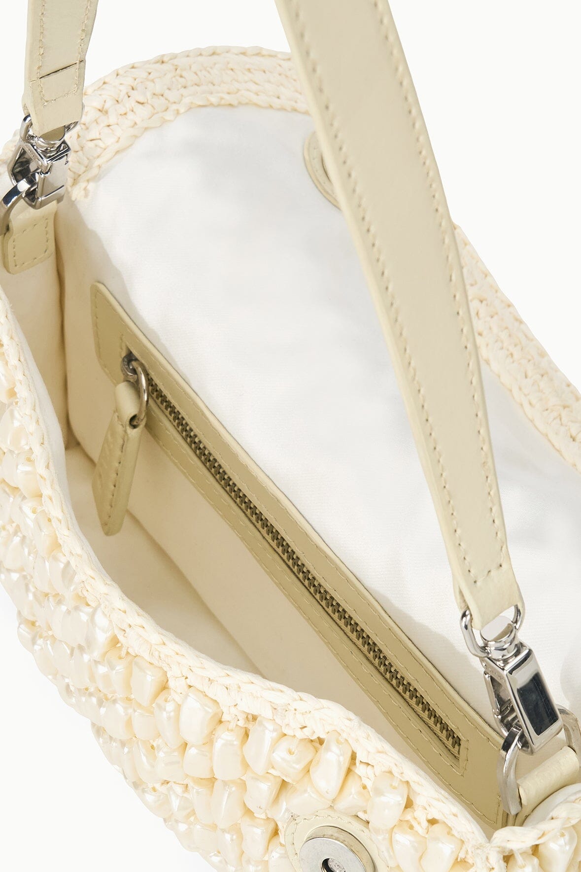 Image TIMMY SHOULDER BAG | CREAM 7 of 7 and Clicking this image will trigger a zoom pop-up