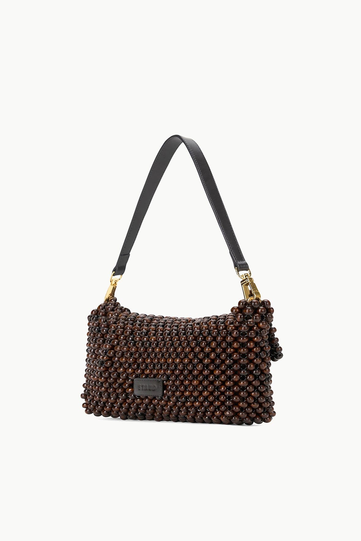 Image TIMMY SHOULDER BAG | DARK BROWN 3 of 8 and Clicking this image will trigger a zoom pop-up