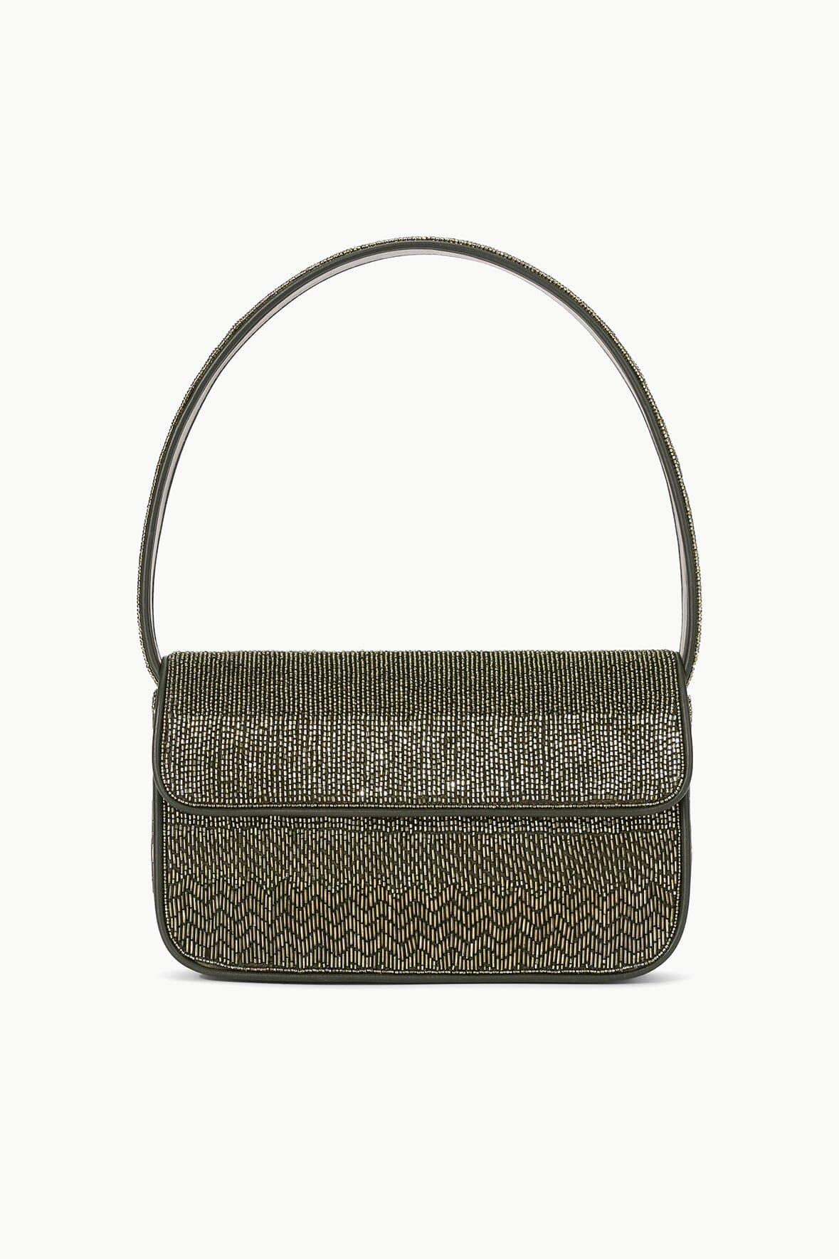 Image TOMMY BEADED BAG | AVOCADO 1 of 6 and Clicking this image will trigger a zoom pop-up