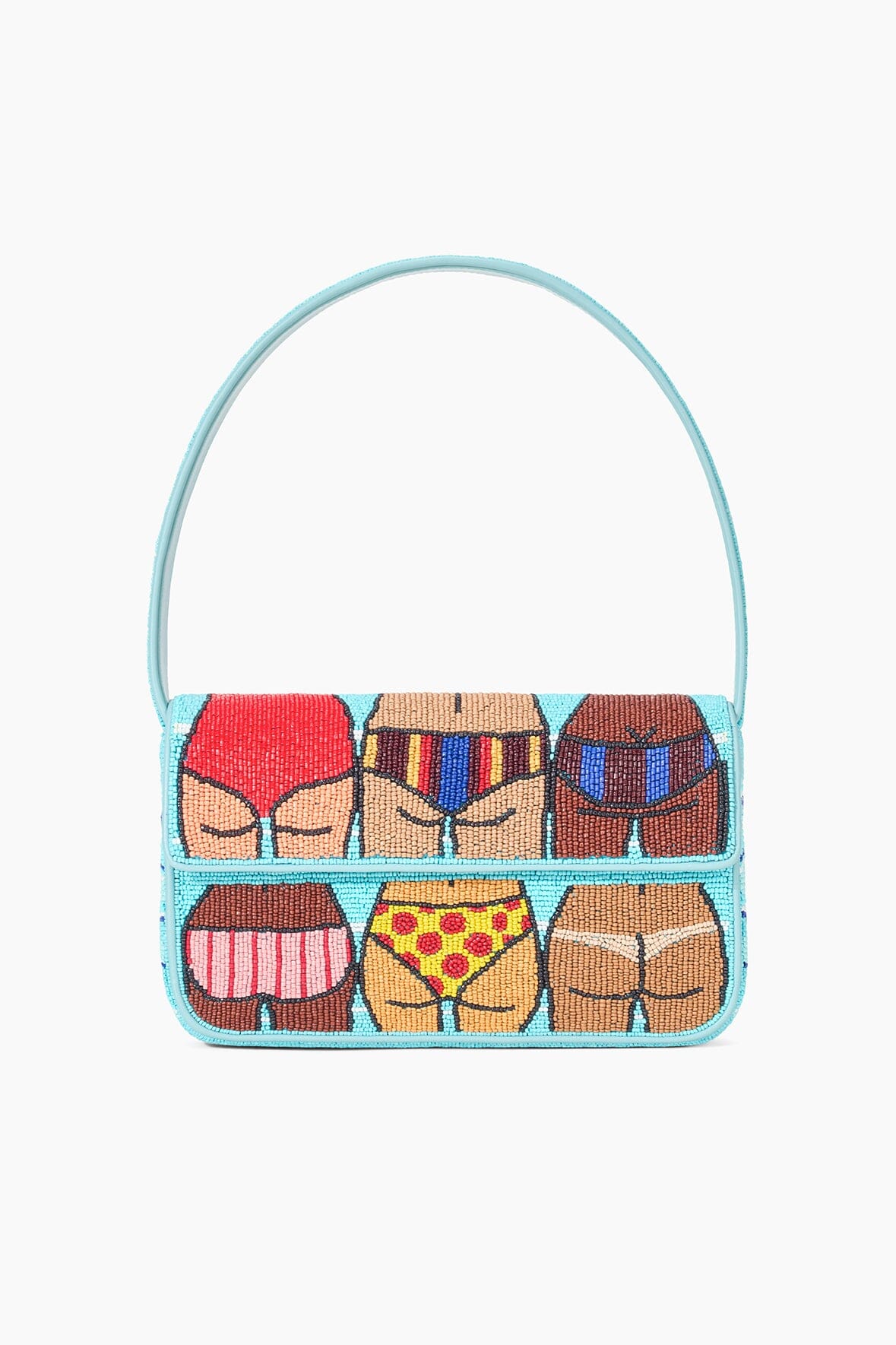 TOMMY BEADED BAG BEACH BUMS
