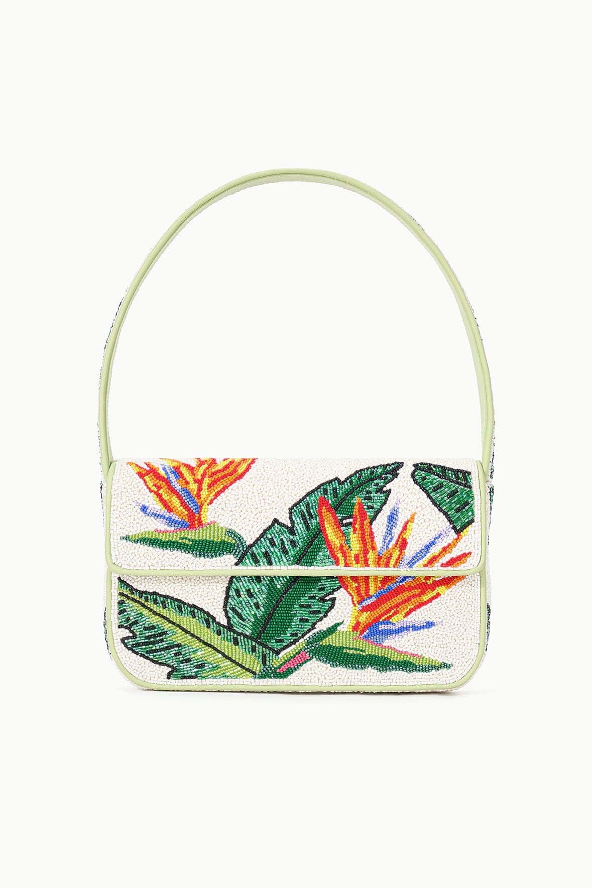 TOMMY BEADED BAG BIRDS OF PARADISE