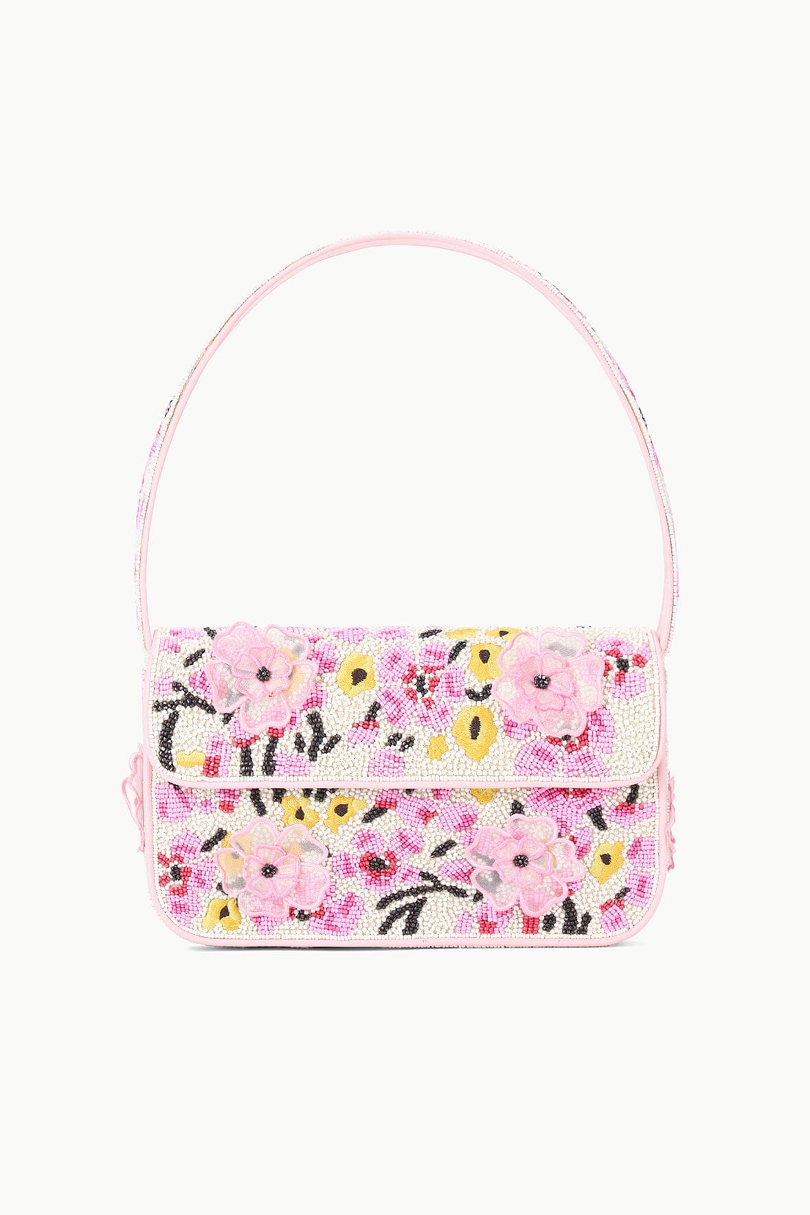 Image TOMMY BEADED BAG | BLOSSOM FLORAL TAPESTRY 1 of 6 and Clicking this image will trigger a zoom pop-up