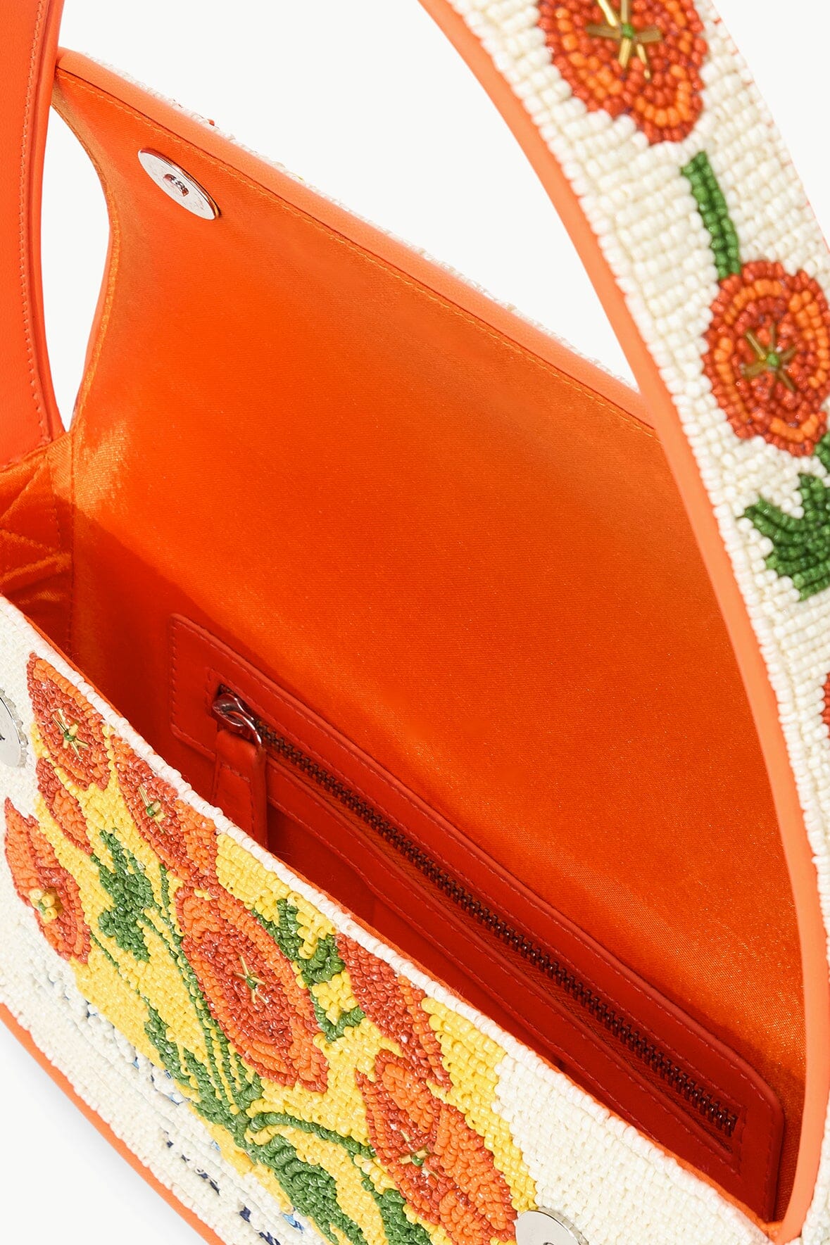 Image TOMMY BEADED BAG | CALIFORNIA POPPY 3 of 4 and Clicking this image will trigger a zoom pop-up