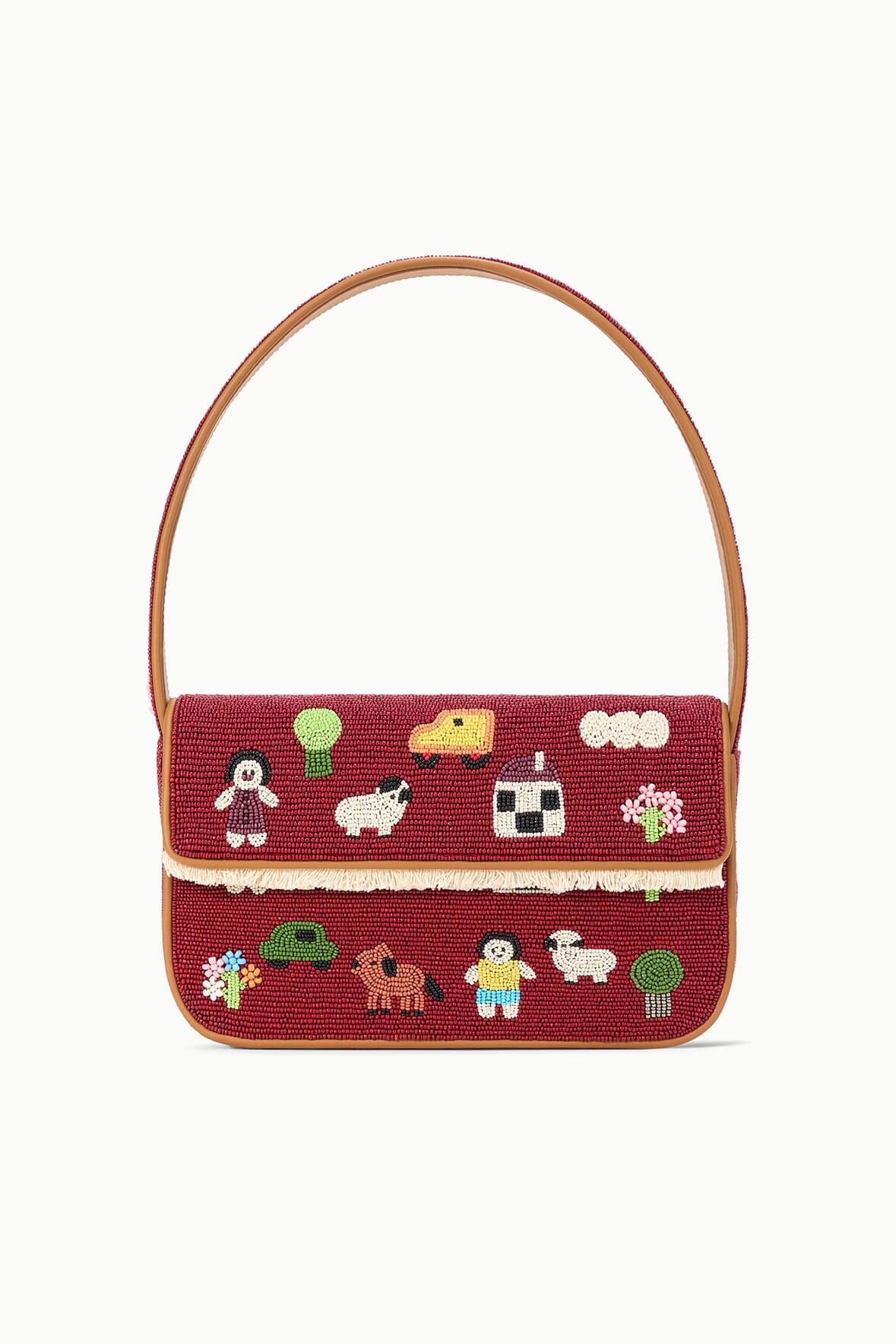 STAUD FALL 2025 SALE TOMMY BEADED BAG