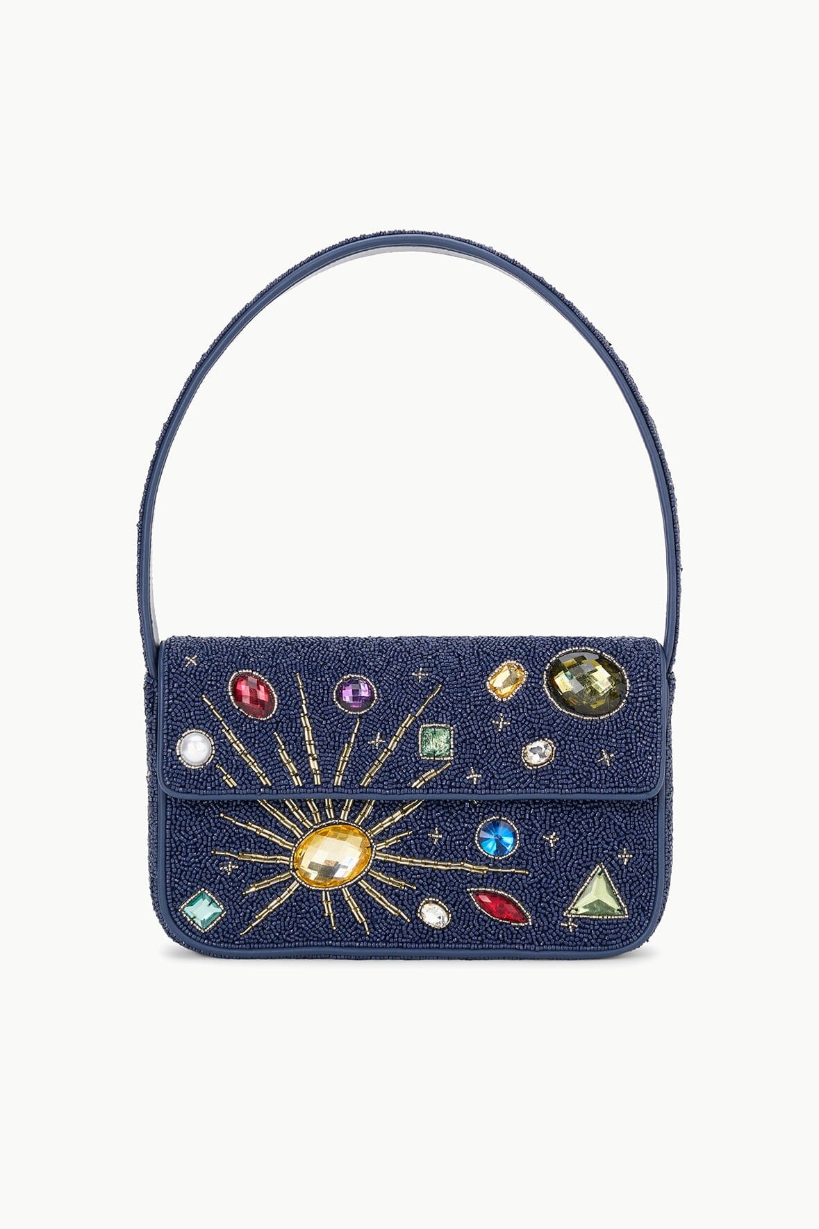 Image TOMMY BEADED BAG | NAVY CELESTIAL 1 of 4 and Clicking this image will trigger a zoom pop-up