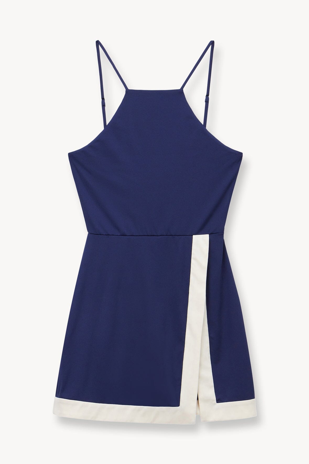 TOP SPIN DRESS | NAVY IVORY