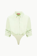 Image TRAVERSE BODYSUIT | PALE JADE 6 of 6