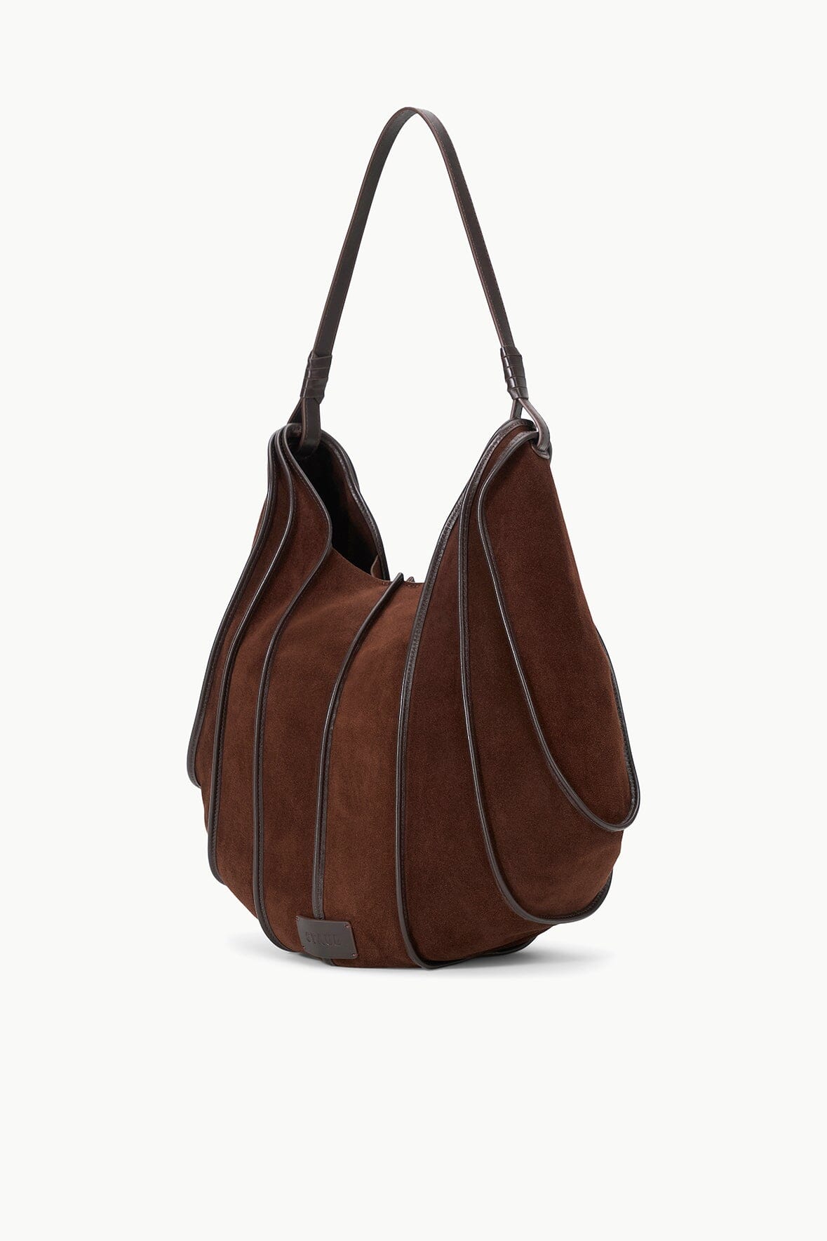 【関税込み】Staud ブラウン Wells トートバッグ WELLS HOBO MAHOGANY