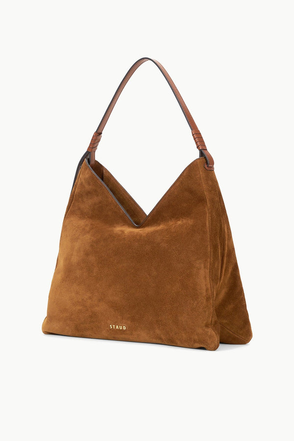 LA TALUS Shoulder Bag Solid Color Storage Corduroy Korean Style Multipurpose  Crossbody Bag for Daily Life Brown One Size 