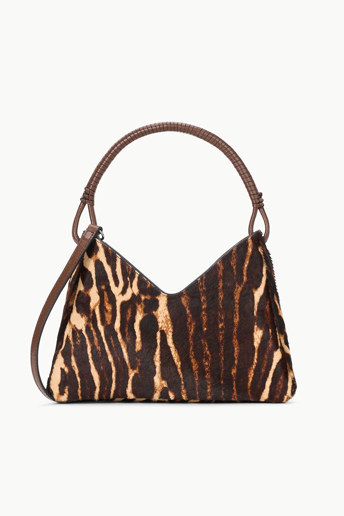 Image VALERIE SHOULDER BAG | LADY LEOPARD CACAO 1 of 6 and Clicking this image will trigger a zoom pop-up