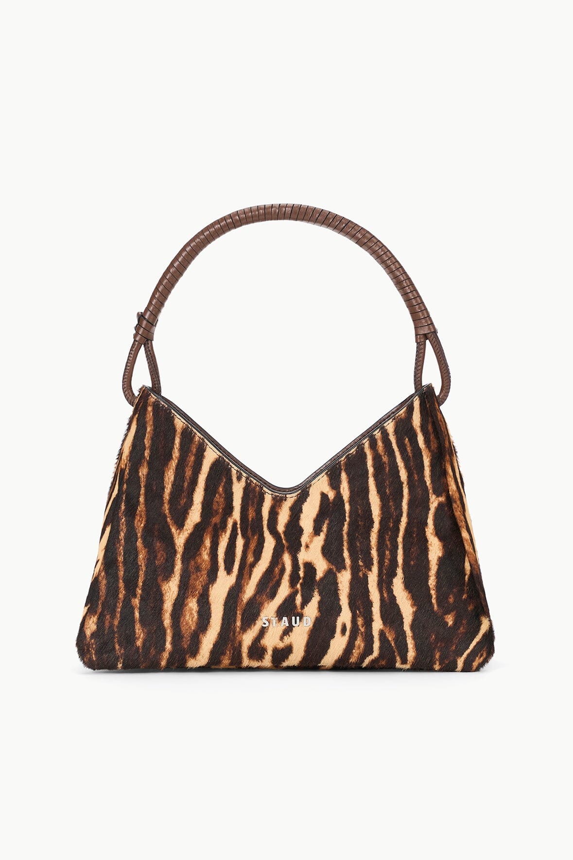 Image VALERIE SHOULDER BAG | LADY LEOPARD CACAO 3 of 6 and Clicking this image will trigger a zoom pop-up