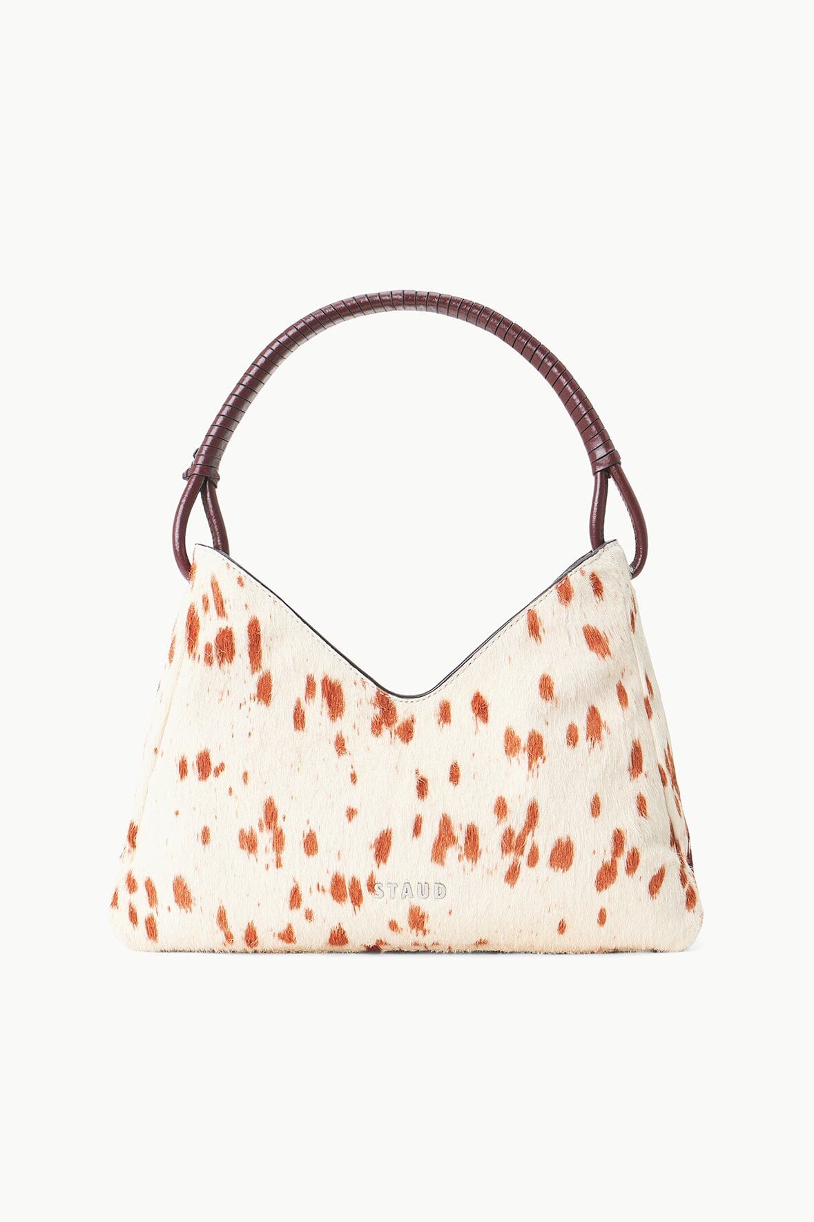 STAUD Valerie Suede Shoulder Bag