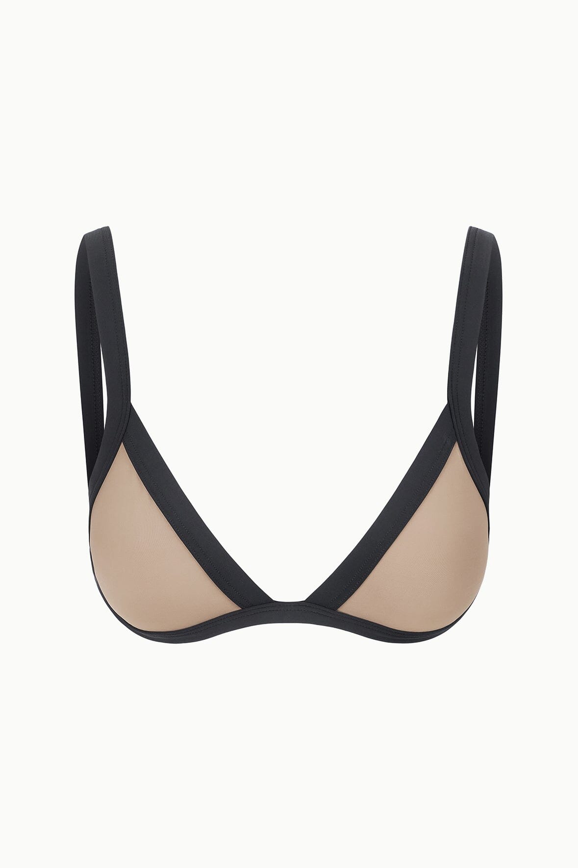 Image VENTURA BIKINI TOP | TAUPE BLACK 5 of 5 and Clicking this image will trigger a zoom pop-up