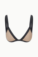 Image VENTURA BIKINI TOP | TAUPE BLACK 5 of 5